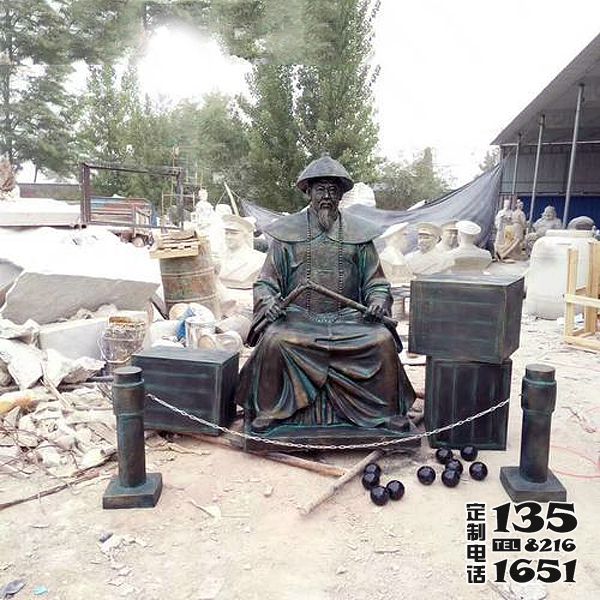 林則徐銷煙情景小品擺件雕塑園林景區(qū)玻璃鋼仿銅景觀 林則徐銷煙情景小品擺件雕塑園林景區(qū)玻璃鋼仿銅景觀