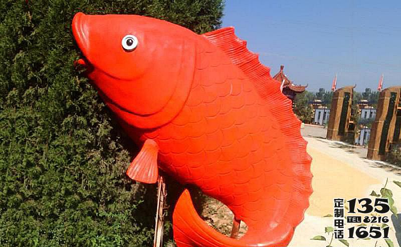 戶(hù)外公園玻璃鋼仿真鯉魚(yú)雕塑 戶(hù)外公園玻璃鋼仿真鯉魚(yú)雕塑